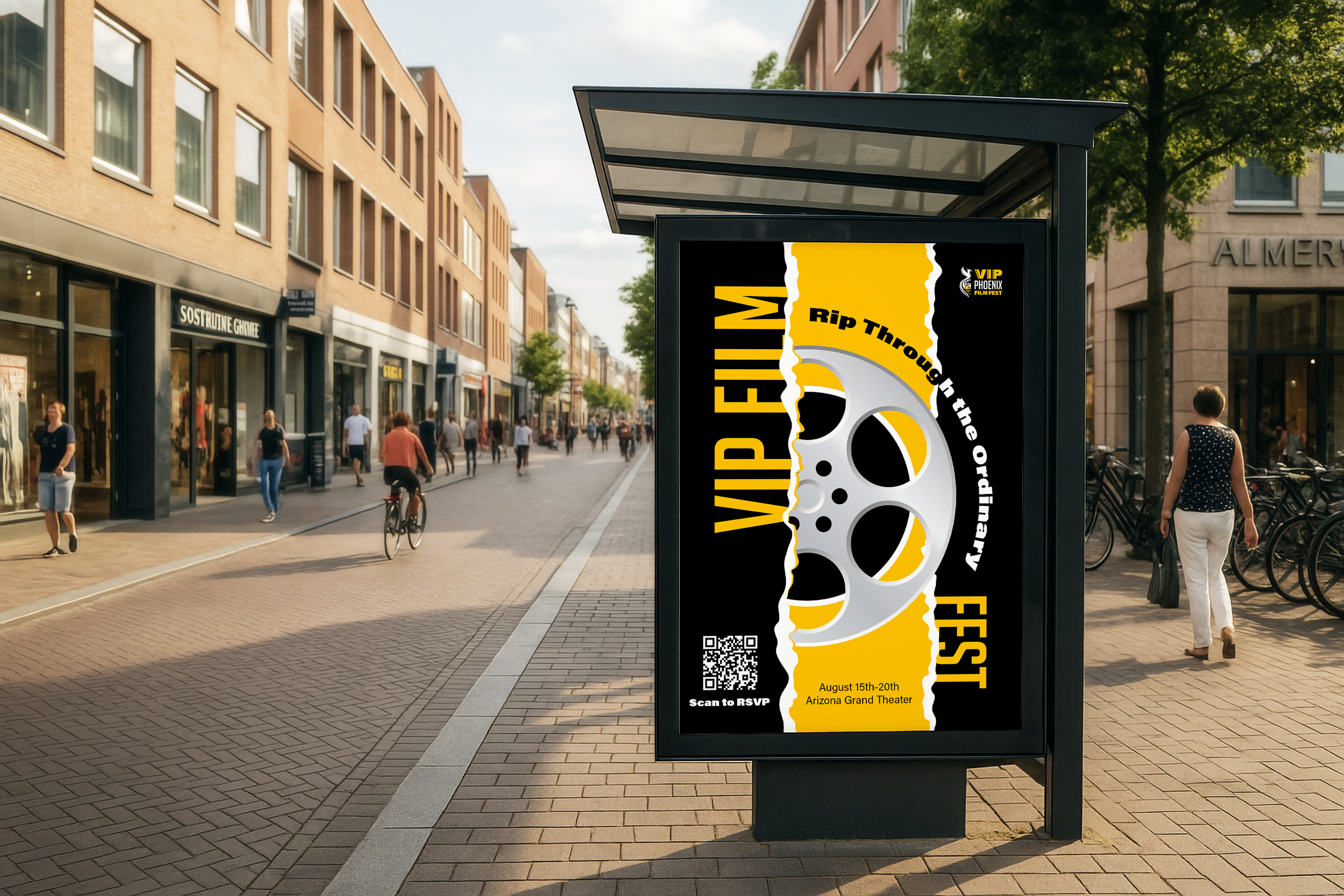 Phoenix Film Festival poster mockup
