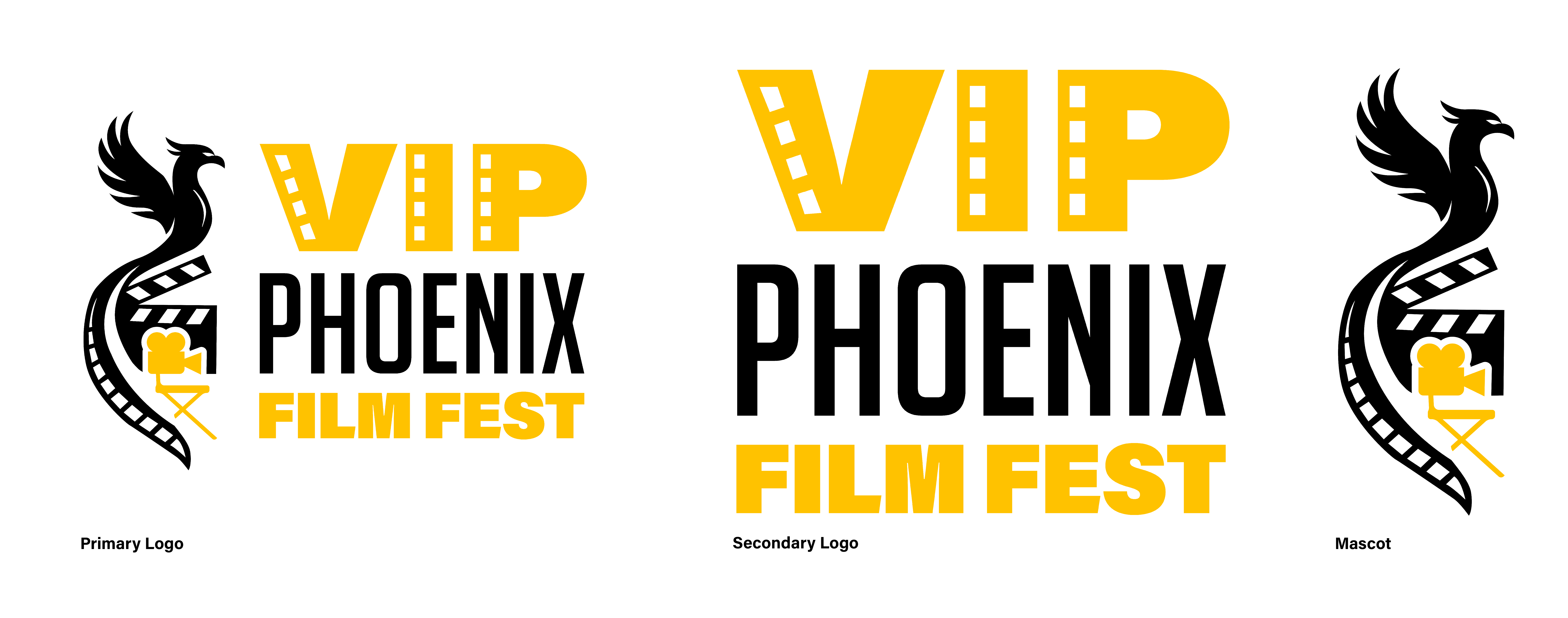 Phoenix Film Festival logo system