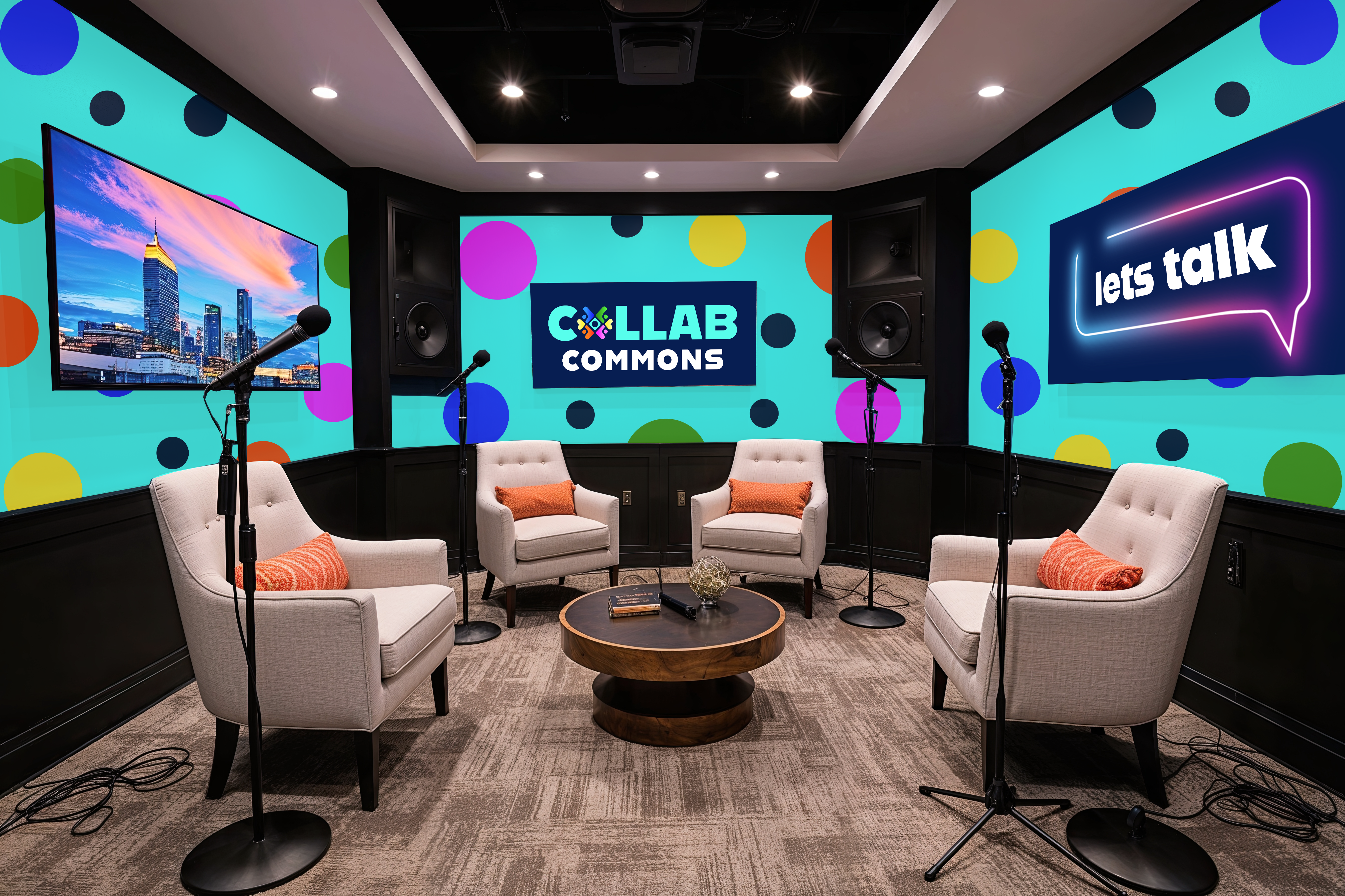 Collab Commons interior branding