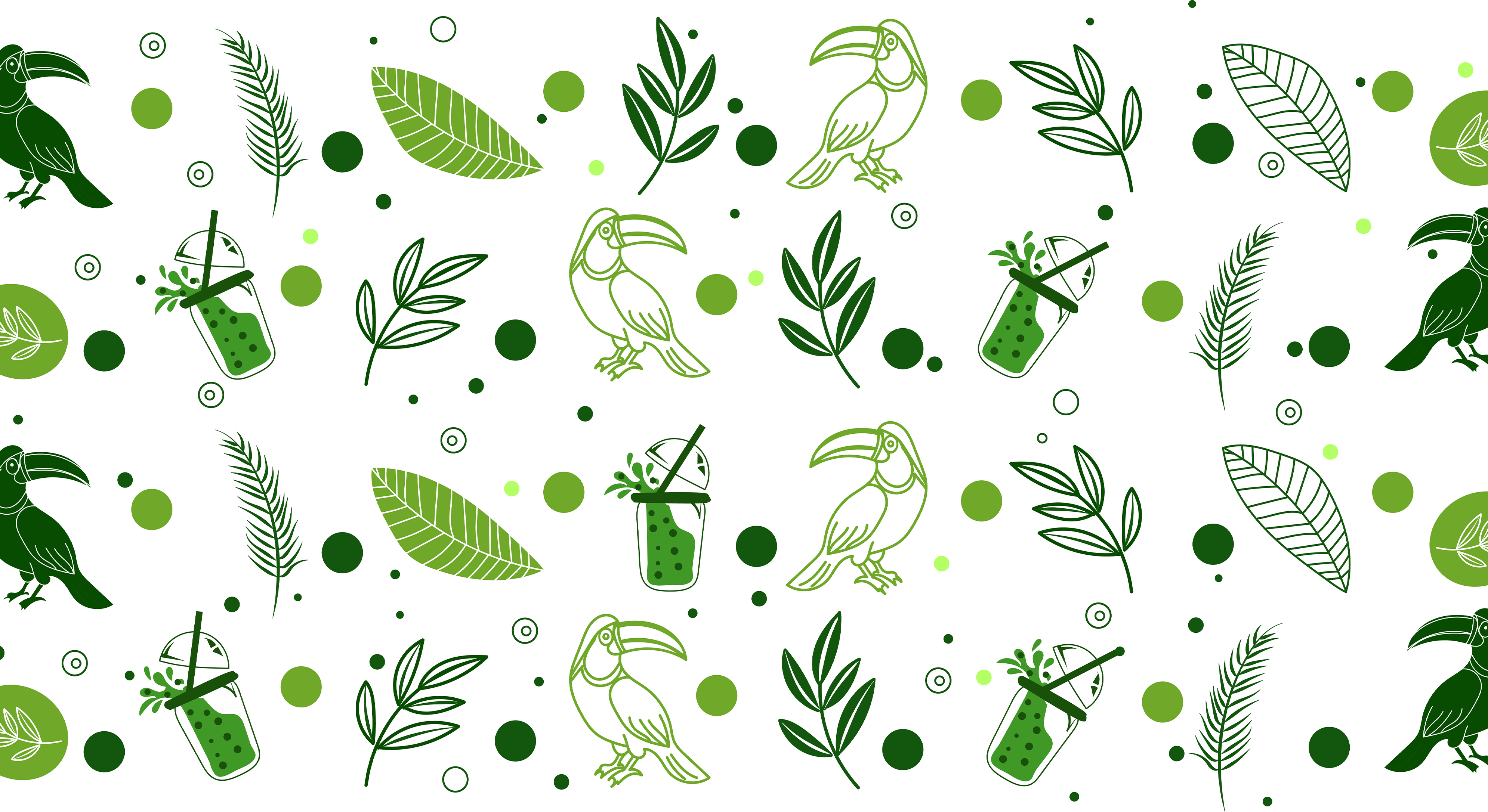 Rainboba pattern